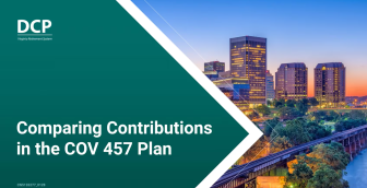 Play Video: Comparing Contributions in the COV 457 Plan