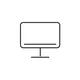 Computer screen icon